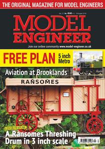 Model Engineer – 5 August 2016