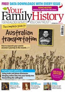 Your Family History - October 2016