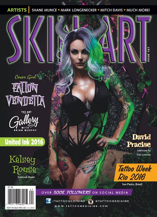 Skin Art - Issue 167, 2016