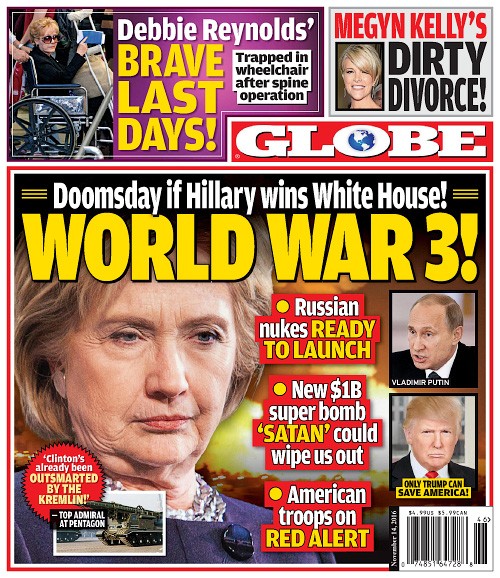 Globe - 14 November 2016