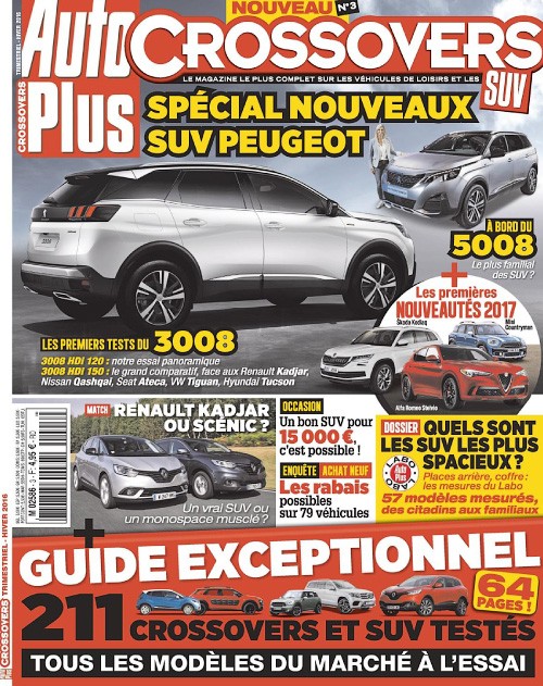 Auto Plus Hors Serie Crossovers - No.3, 2016