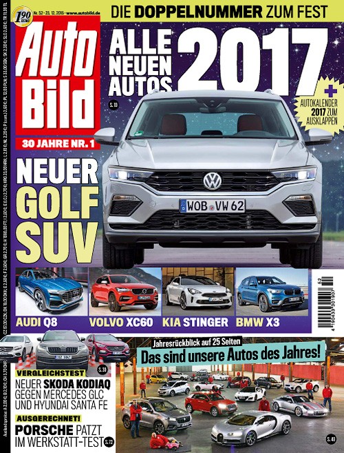 Auto Bild Germany - 23 Dezember 2016