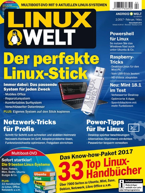 LinuxWelt - Februar/Marz 2017