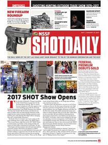 Shot Daily, Day 1 - Shot Show - 2017
