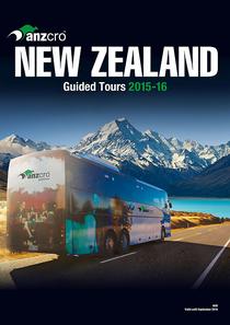 New Zealand Guided Tours 2015-2016