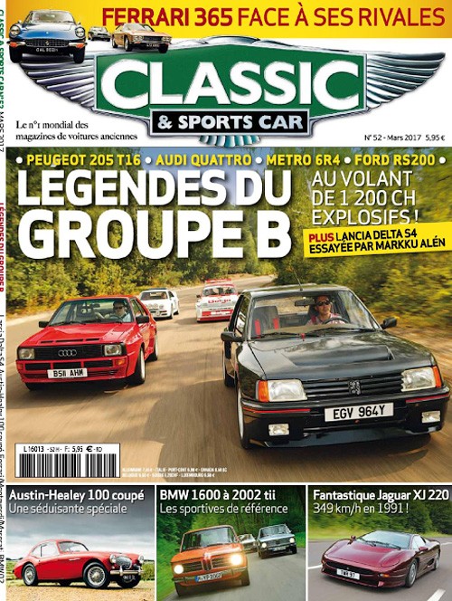 Classic & Sports Car France - Mars 2017