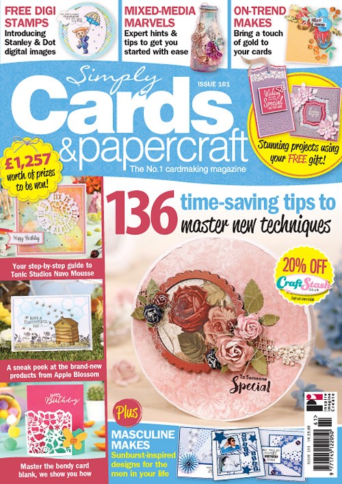 Simply Cards & Papercraft - Issue 161, 2017