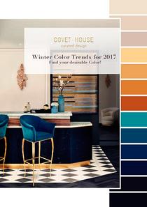 Covet House - Winter Сolor Trends 2017
