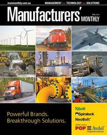 Manufacturers Monthly - April, 2017