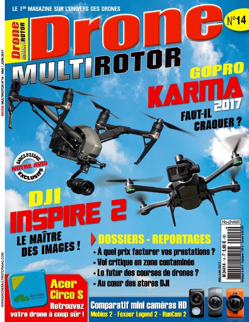 Drone Multirotor - Mai/Juin 2017