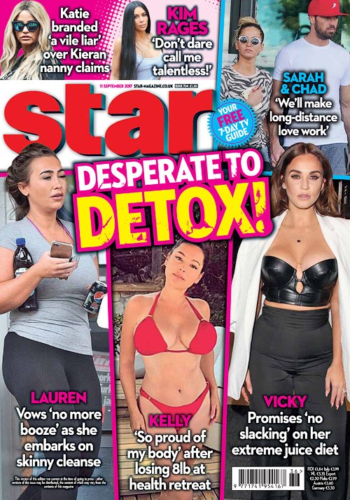Star Magazine UK – 11 September 2017