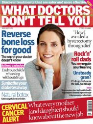 What Doctors Don't Tell You - September 2012