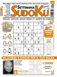 Settimana Sudoku - 17 Novembre 2023