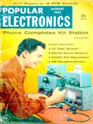 Popular Electronics - 1957-08