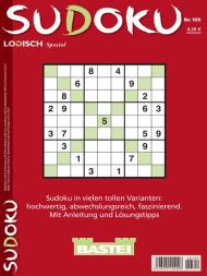 Sudoku Logisch Spezial - Nr 109 2024