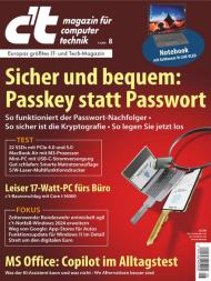 c't Magazin fur Computertechnik - 05 April 2024