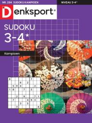 Denksport Sudoku 3-4 kampioen - 11 April 2024
