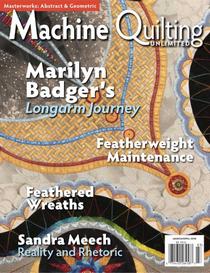 Machine Quilting Unlimited - March 2018