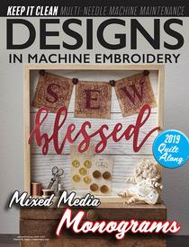 Designs in Machine Embroidery - January/February 2019