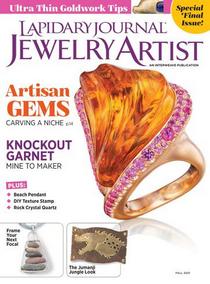 Lapidary Journal Jewelry Artist  - August 2021