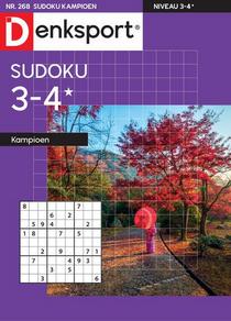 Denksport Sudoku 3-4* kampioen – 13 oktober 2022