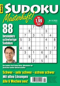 Sudoku Meisterhaft - Nr.8 2022
