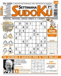 Settimana Sudoku – 26 ottobre 2022