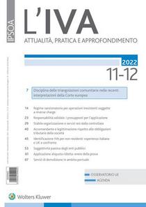 L'IVA - Novembre-Dicembre 2022