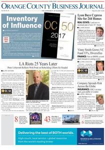 Orange County Business Journal – May 8, 2017