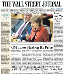 The Wall Street Journal Europe March 29 2017