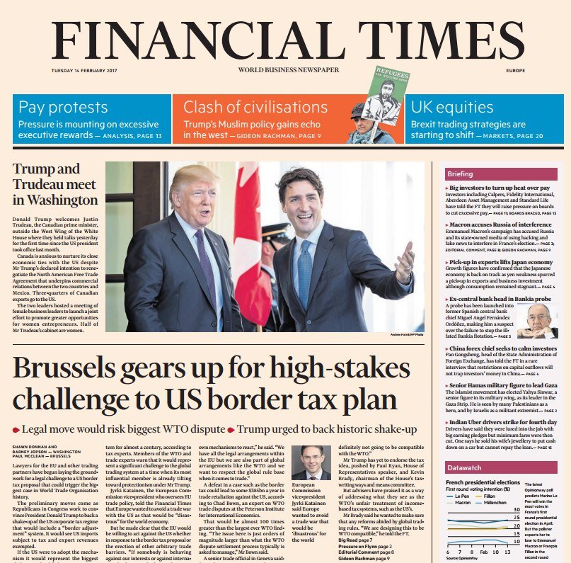 Financial Times Europe 14 February 2017