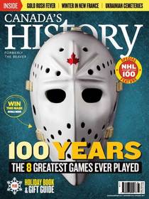 Canada s History – December 2016 – January 2017