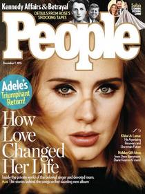People Magazine – December 7, 2015